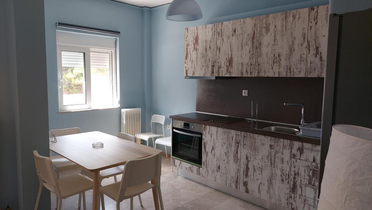 Poseidon Blue Apartment Artemida  Exterior photo
